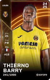 Thierno Barry - limited