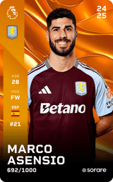 Marco Asensio - limited