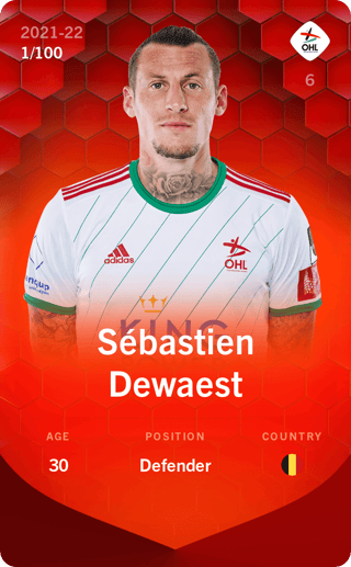 Sébastien Dewaest - rare