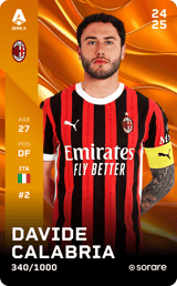 Davide Calabria - limited