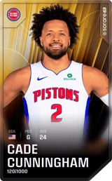 Cade Cunningham - limited