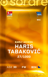 Haris Tabaković - limited