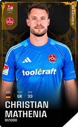 Christian Mathenia - limited