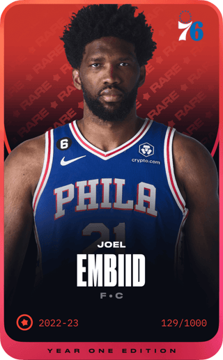 Joel Embiid - rare