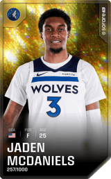 Jaden McDaniels - limited