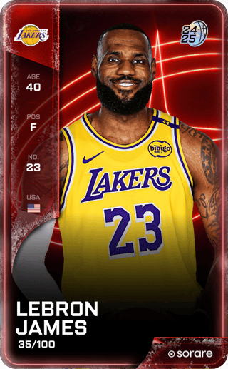 LeBron James - rare
