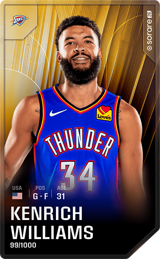 Kenrich Williams - limited