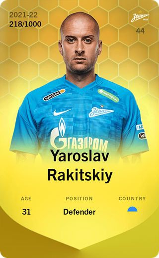 Yaroslav Rakitskiy - limited