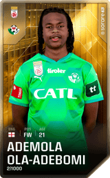 Ademola Ola-Adebomi - limited
