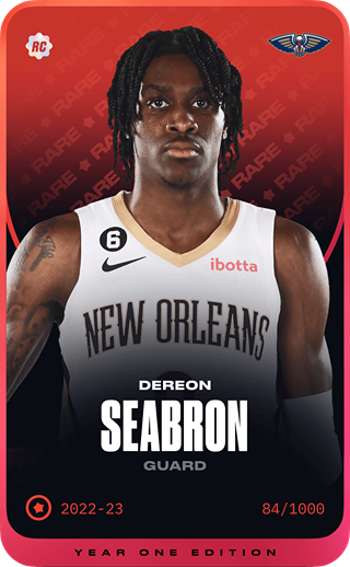 Dereon Seabron - rare