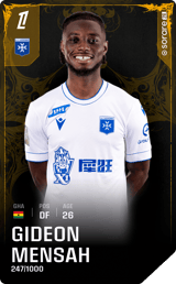 Gideon Mensah - limited