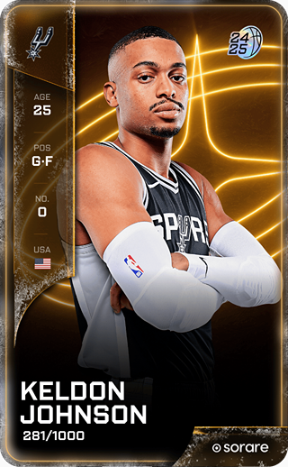 Keldon Johnson - limited