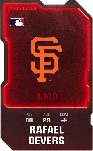 Rafael Devers - rare