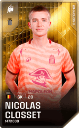 Nicolas Closset - limited