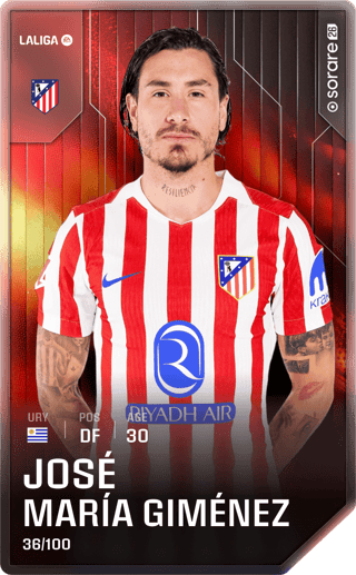 José María Giménez - rare