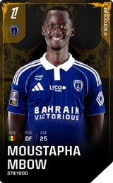 Moustapha Mbow - limited