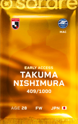 Takuma Nishimura - limited