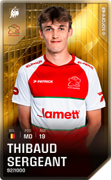 Thibaud Sergeant - limited