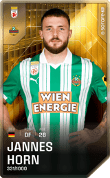 Jannes Horn - limited