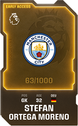 Stefan Ortega Moreno - limited