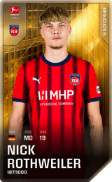 Nick Rothweiler - limited