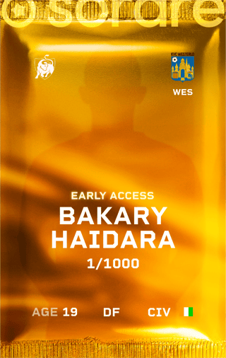 Bakary Haidara