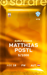 Matthias Postl - limited