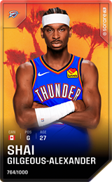 Shai Gilgeous-Alexander - limited
