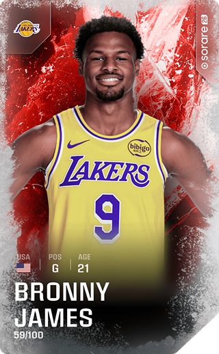Bronny James - rare