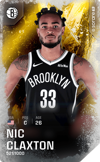 Nic Claxton - limited