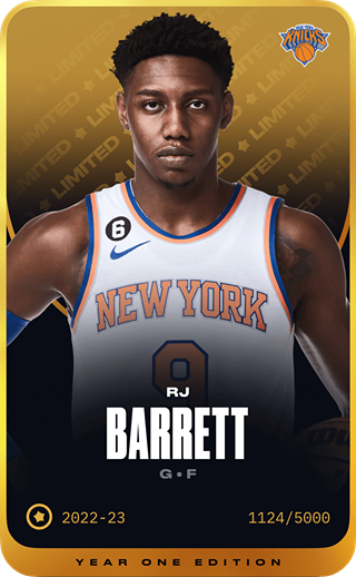 RJ Barrett - limited