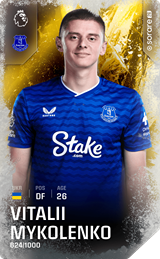 Vitalii Mykolenko - limited