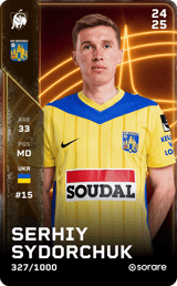 Serhiy Sydorchuk - limited