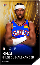 Shai Gilgeous-Alexander - limited