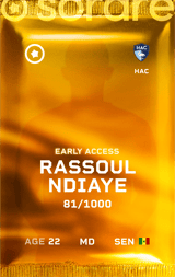 Rassoul Ndiaye - limited