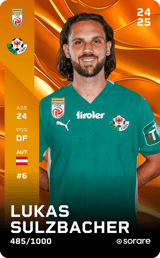 Lukas Sulzbacher - limited