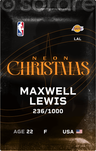 Maxwell Lewis - limited