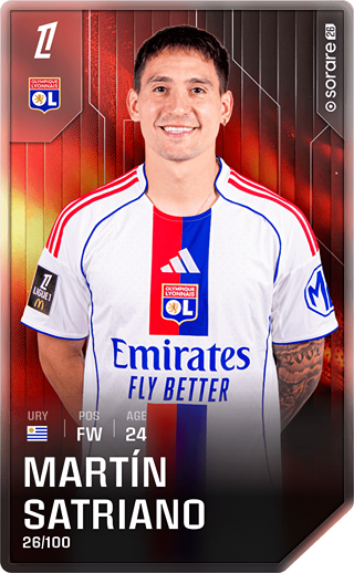 Martín Satriano - rare