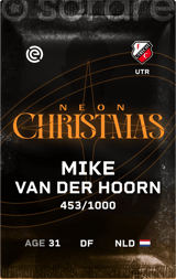 Mike van der Hoorn - limited