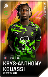 Krys-Anthony Kouassi - limited