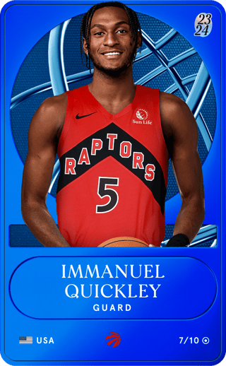 Immanuel Quickley - super_rare