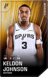 Keldon Johnson - limited