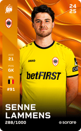 Senne Lammens - limited