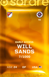 Will Sands - limited