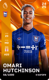 Omari Hutchinson - limited