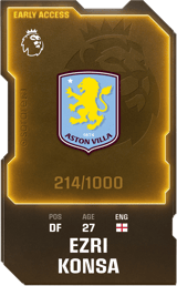 Ezri Konsa - limited