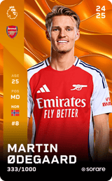Martin Ødegaard - limited