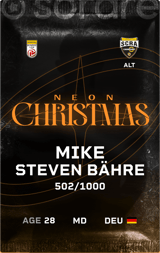 Mike Steven Bähre - limited