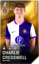 Charlie Cresswell - limited