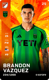 Brandon Vazquez - limited